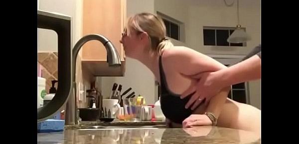  hot bigtits wife standing doggystyle boltonwife